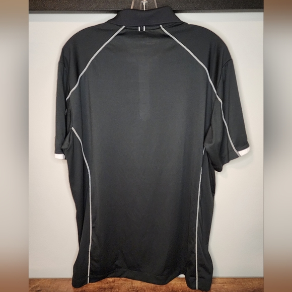 Nike Mens Golf Tour Performance Black Polo Dri-fit Size Large - Picture 2 of 3